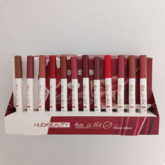 Huda Beauty Matte Lipstick Pen – Long Lasting & Smudge - Proof - 20004 - B - Lotshop.pk