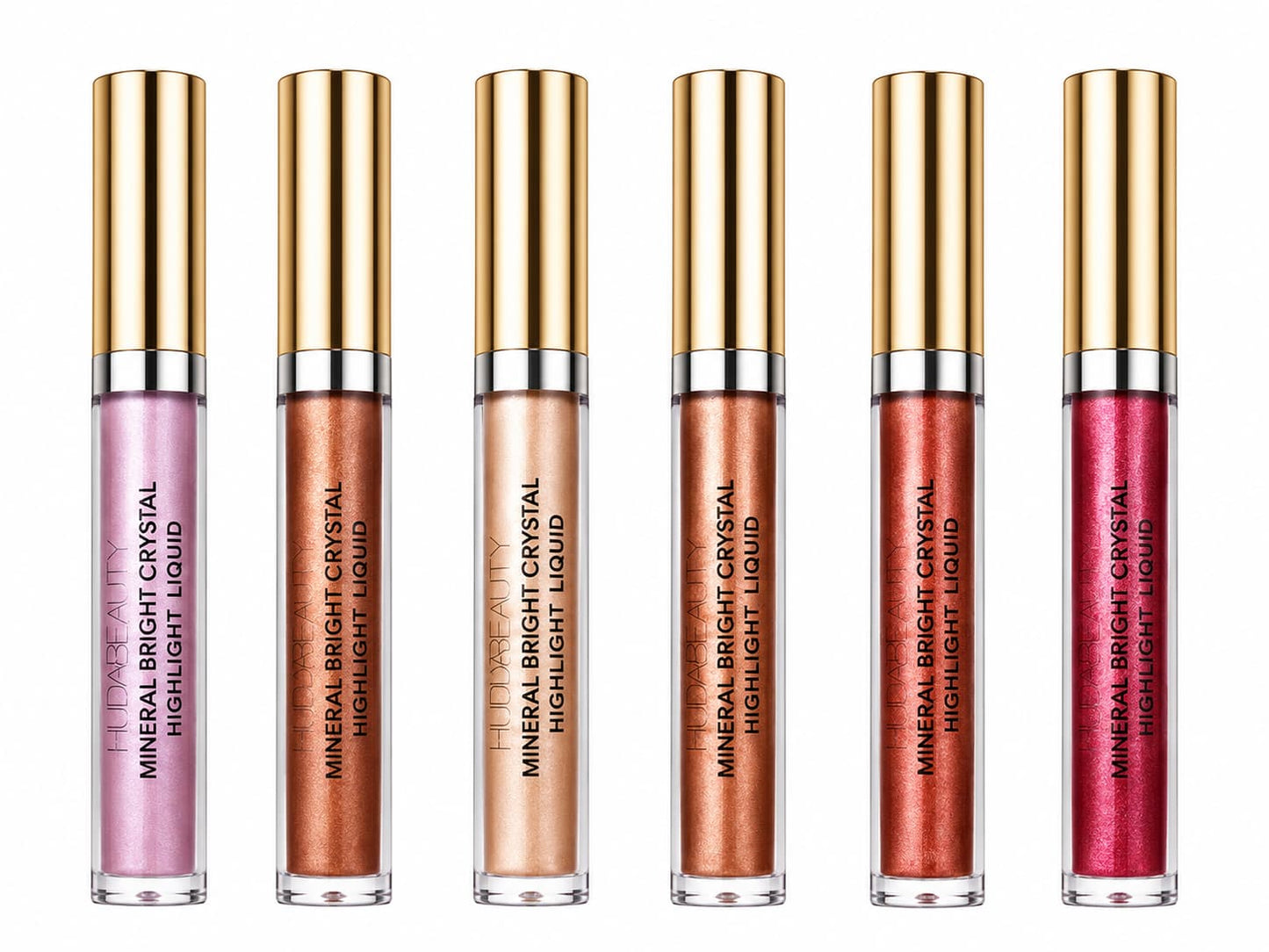 Huda Beauty Mineral Bright Crystal Highlight Liquid 6 Shades Pakistan