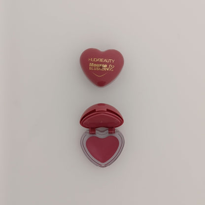 Huda Beauty Mousse Blusher – 4 Shades | Heart - Shaped Long - Lasting Blush - Lotshop.pk