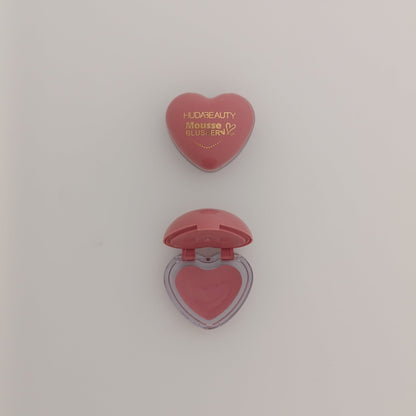 Huda Beauty Mousse Blusher – 4 Shades | Heart - Shaped Long - Lasting Blush - Lotshop.pk