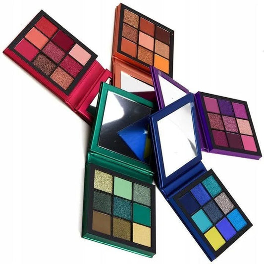 Huda Beauty Obsessions 9 colors Eyeshadow Palette - Lotshop.pk