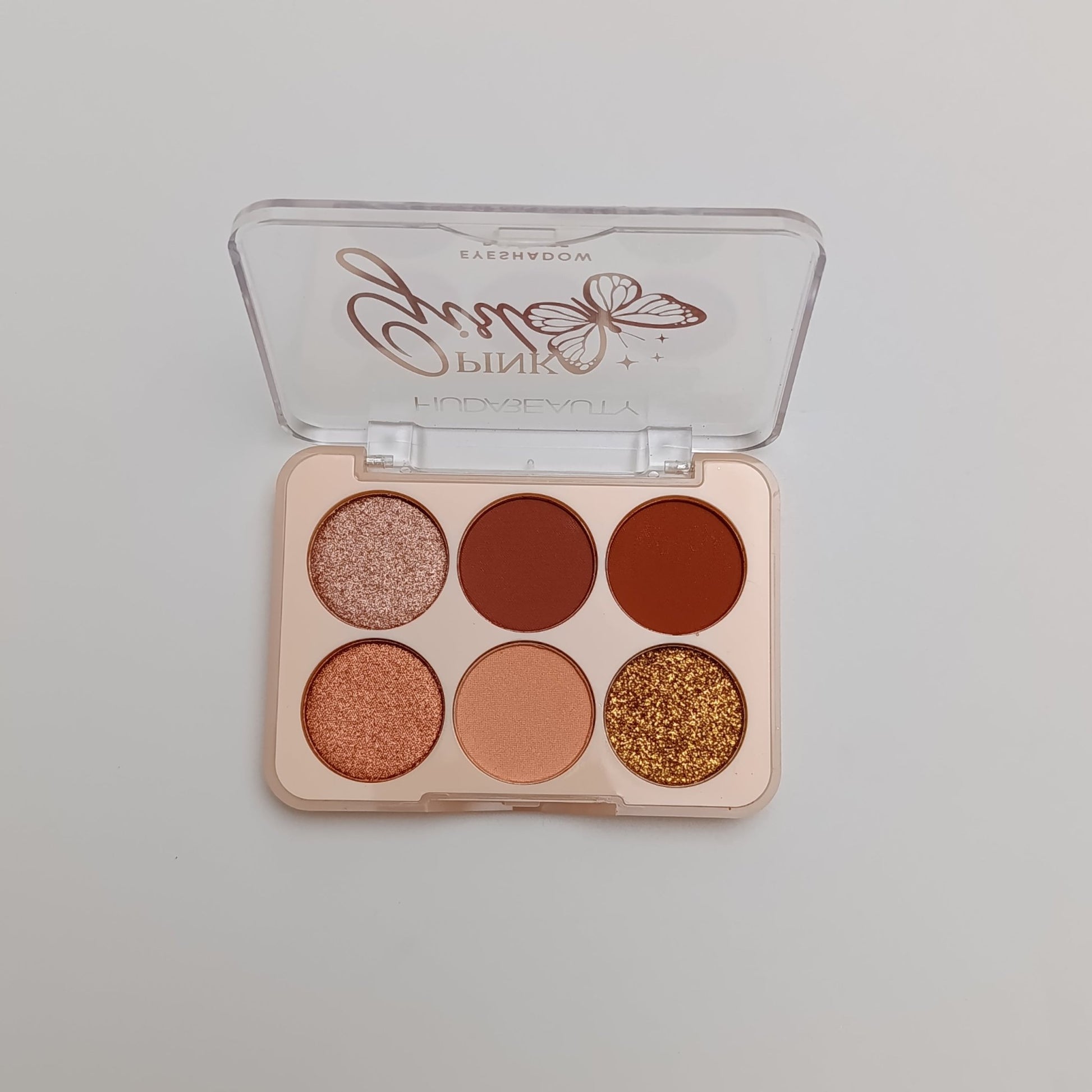 Huda Beauty Pink Girl 6 - Color Eyeshadow Palette – Matte & Shimmer Shades - Lotshop.pk