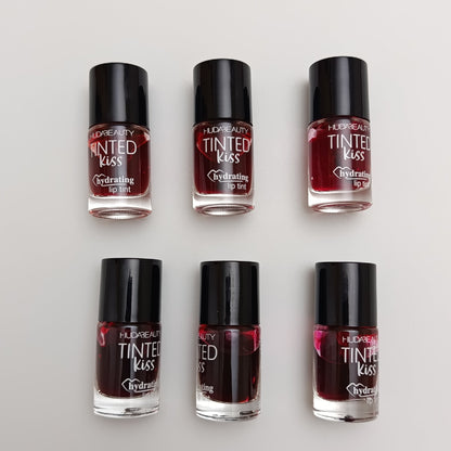 Huda Beauty Tinted Kiss Hydrating Lip Tint – 6 Shades | Long - Lasting, Waterproof & Smudge - Proof - Lotshop.pk