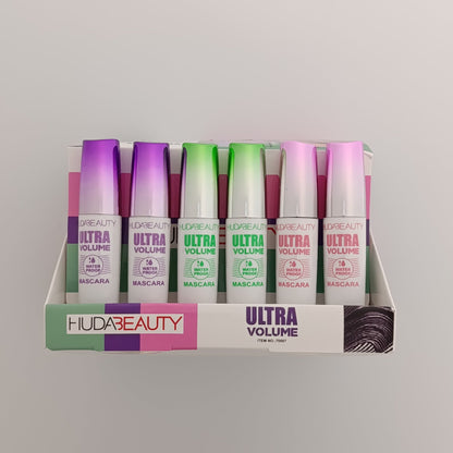 Huda Beauty Ultra Volume Waterproof Mascara – Long - Lasting Curl & Lift - Lotshop.pk