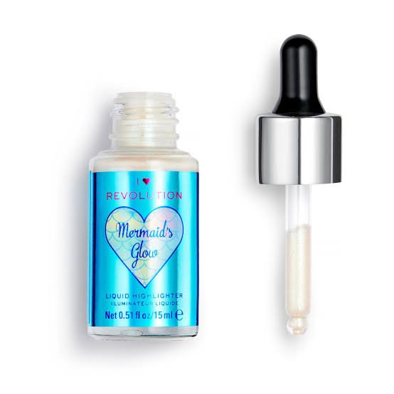 I Heart Revolution Liquid Highlighter Illuminator - Glow Enhancing Drops for Radiant Skin - Lotshop.pk