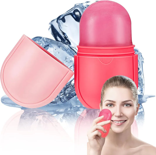 Ice Roller Facial Massager – Reusable Cooling Face Roller for Puffiness in Pakistan