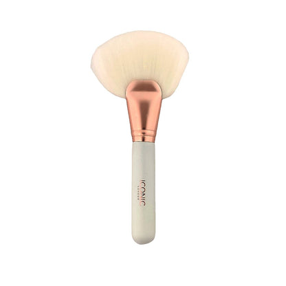 Iconic London Fan Makeup Brush - Flawless Finishing & Highlighting Tool - Lotshop.pk