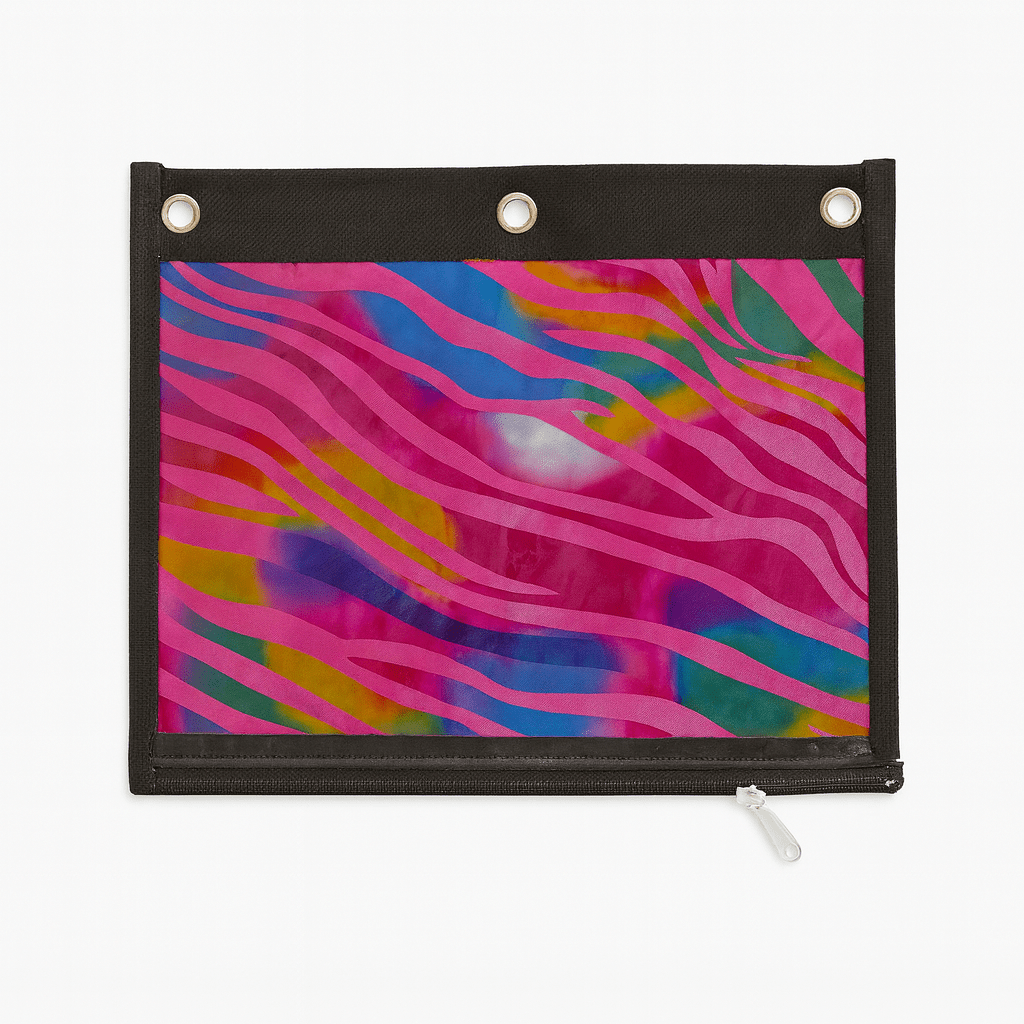 Jot 3 Ring Binder Pencil Pouch – Durable, Convenient, and Stylish Storage Pouch - Lotshop.pk