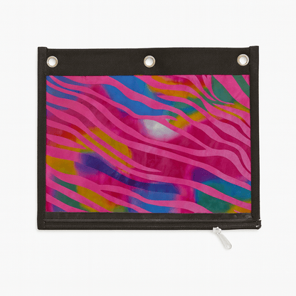 Jot 3 Ring Binder Pencil Pouch – Durable, Convenient, and Stylish Storage Pouch - Lotshop.pk