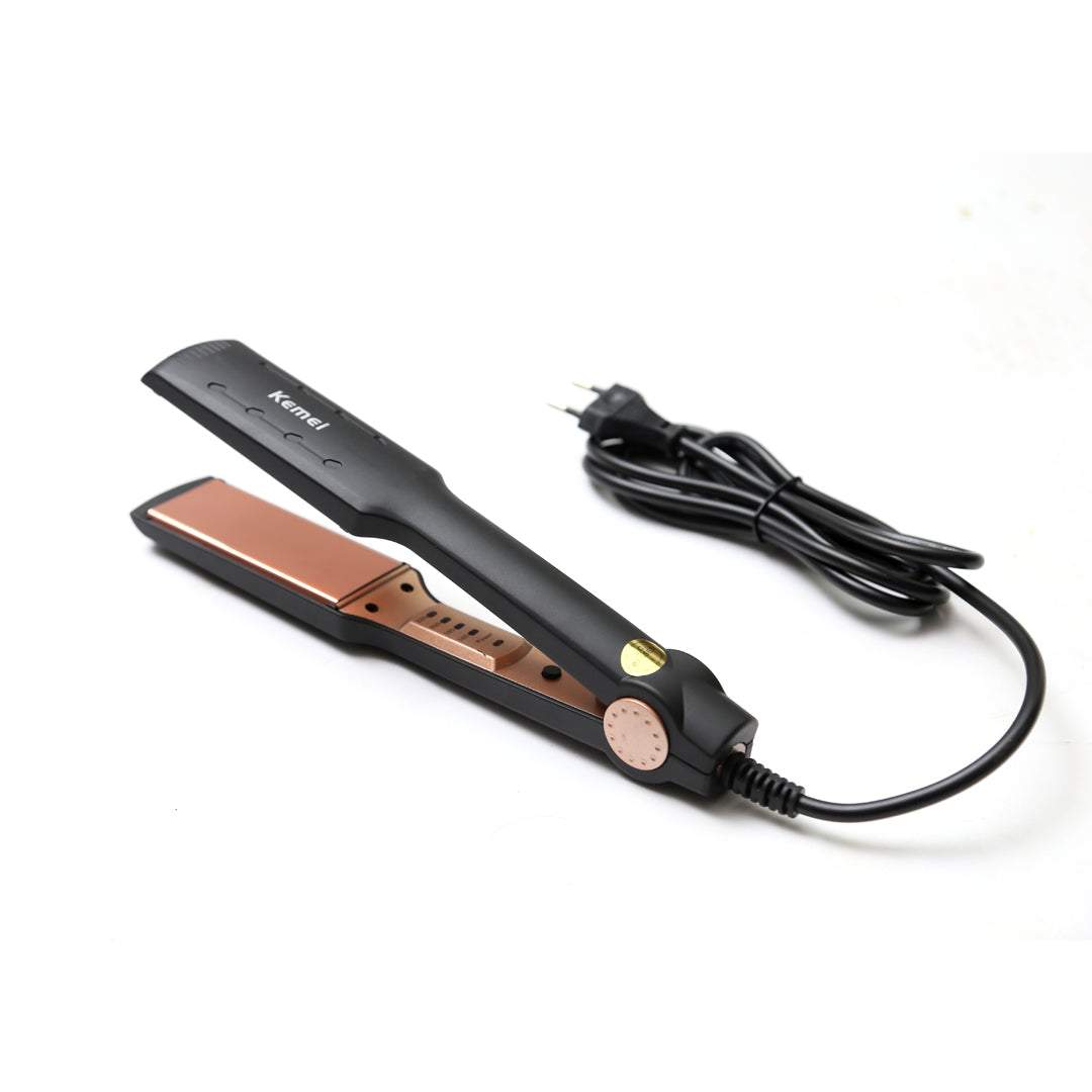 Kemei KM - 470 Professional Hair Straightener – Smooth, Sleek & Salon - Style Results | lotshop.pk.pk - Lotshop.pk