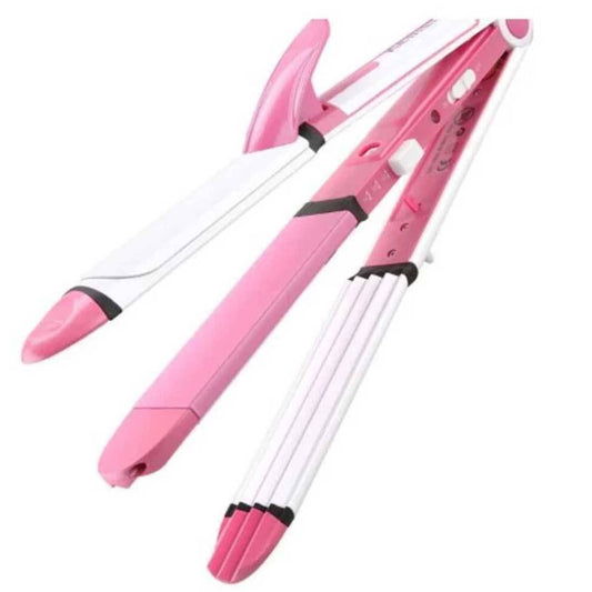 Kemei Professional Ceramic Hair Straightener KM - 1291 - Lotshop.pk