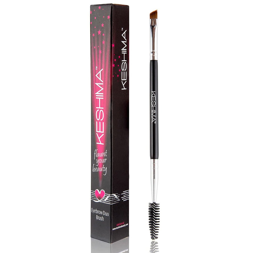 KESHIMA Duo Eyebrow Brush - Lotshop.pk