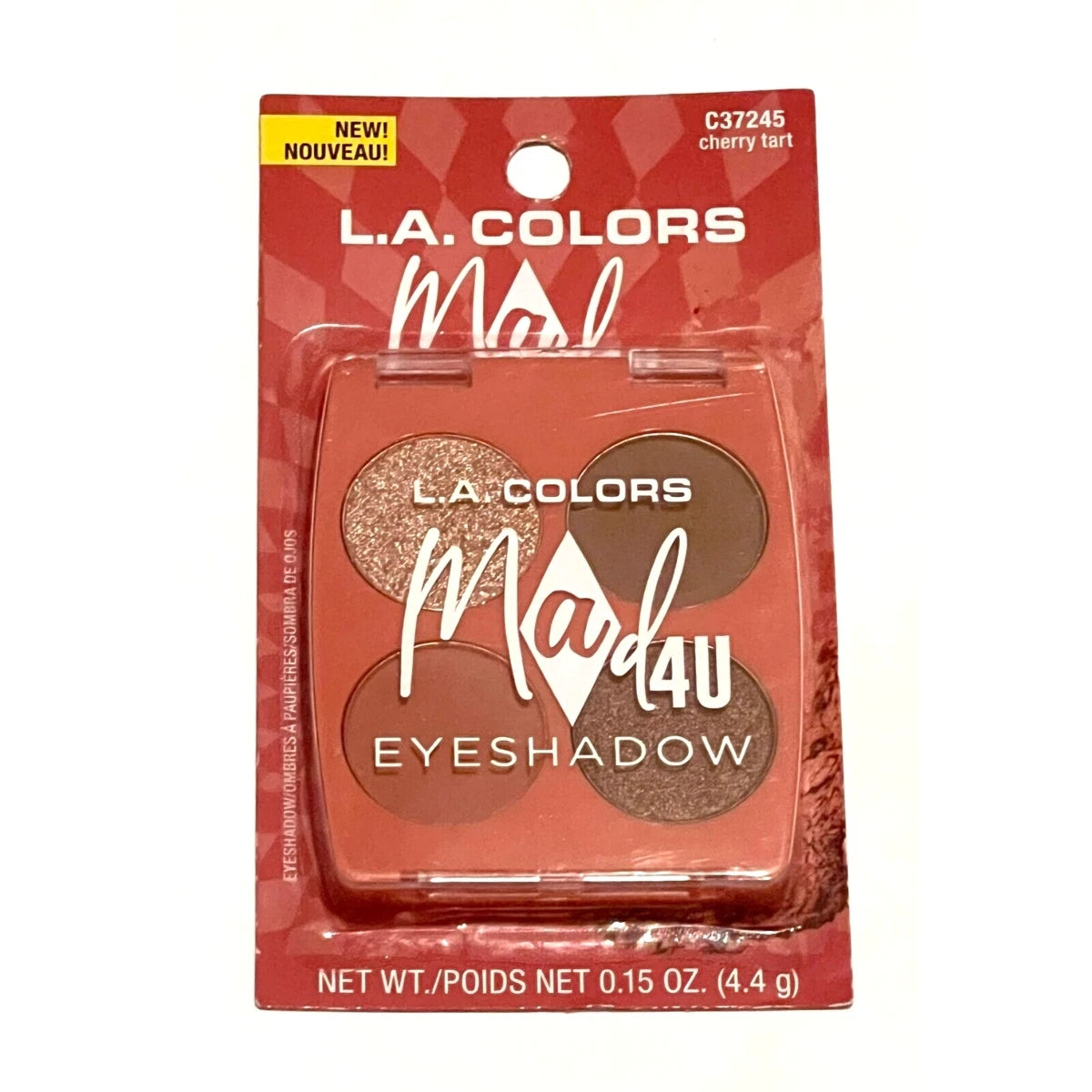 L.A. Colors Mad 4U Eyeshadow makeup palette Quad Cherry Tart C37245 Pakistan