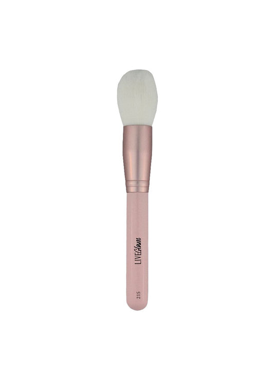 LiveGlam 215 Powder/Blush Brush | Perfect for Seamless Application - Lotshop.pk