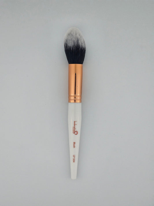 LondonPrime Cosmetics LP 504 Blush Brush | Perfect for Seamless Blush Application - Lotshop.pk