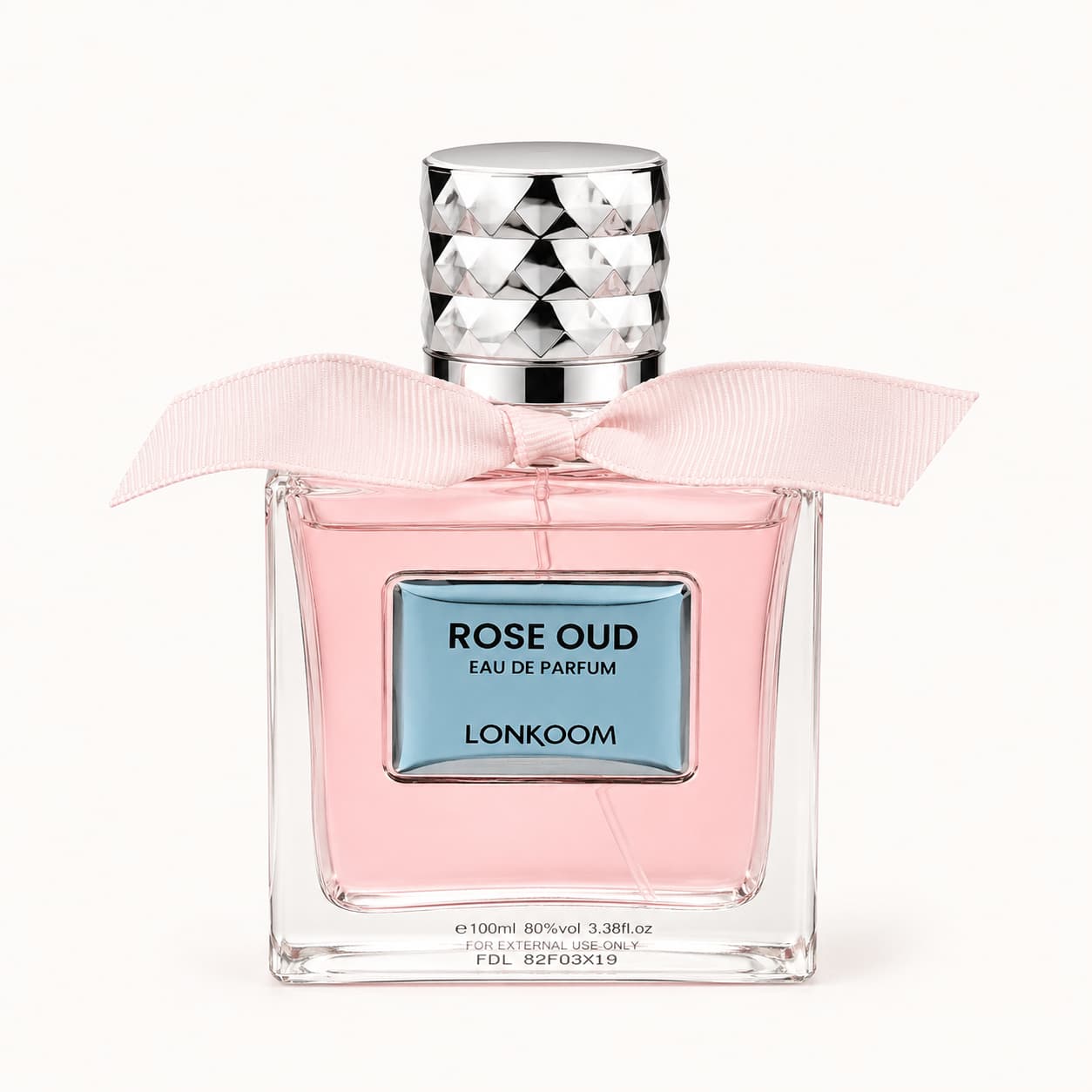 LONKOOM Rose Oud Eau De Parfum for Women 100ml – Luxury Floral Oud Perfume Pakistan