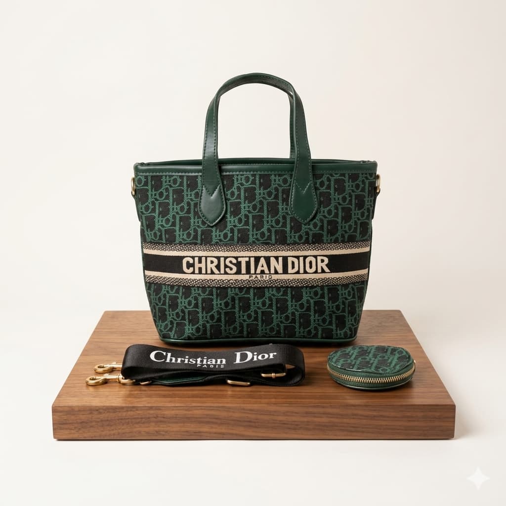 Buy the Christian Dior Paris 3-in-1 handbag tote bag price online in Pakistan