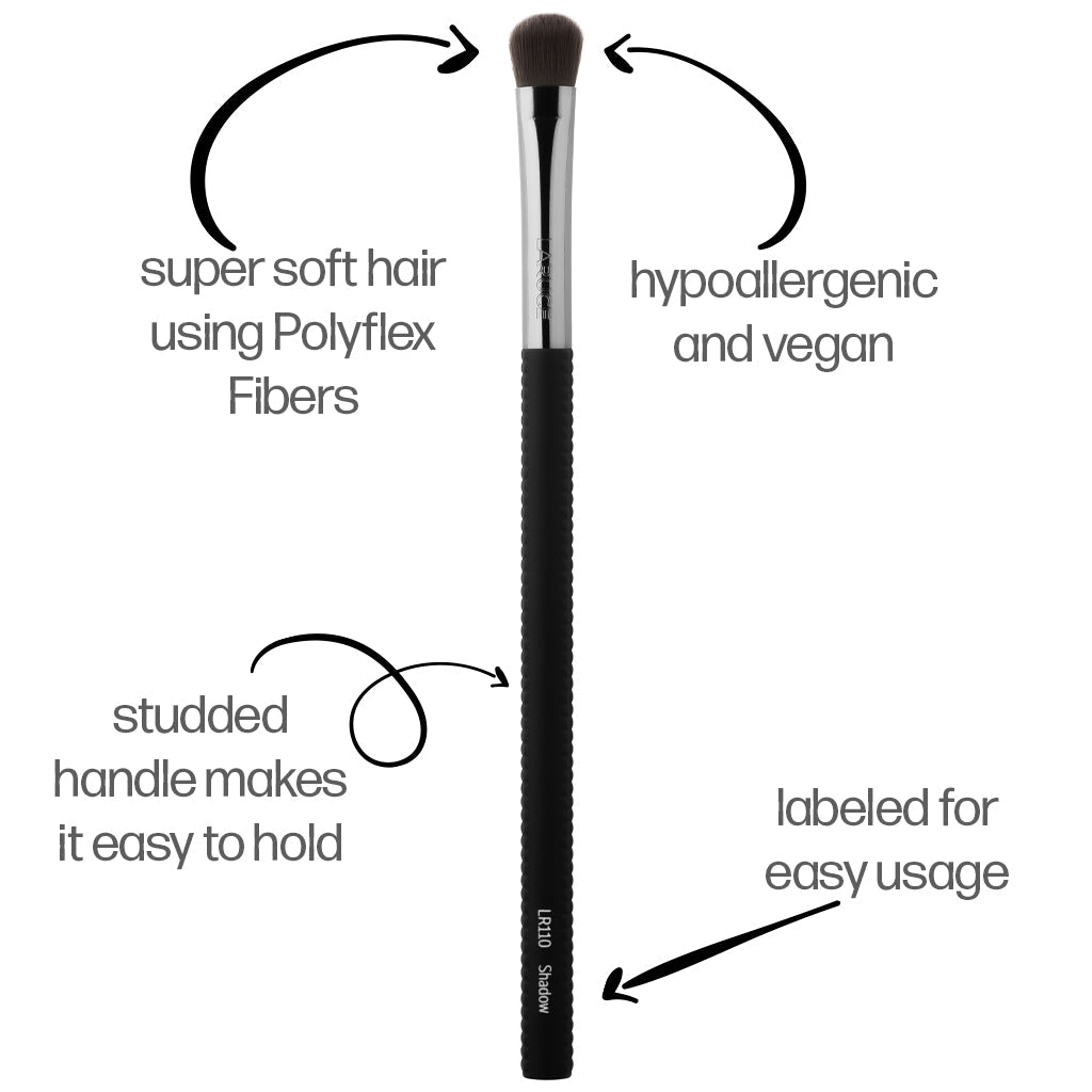 Lotshop Laruce Vegan Face & Eye Brushes with Luxury Storage Sleeve