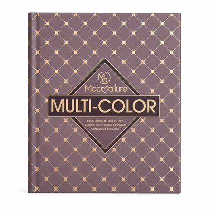 Mocallure Multi-Color Professional 4-in-1 Makeup Palette with 30 eyeshadows and 6 lip glosses available at Lotshop.pk