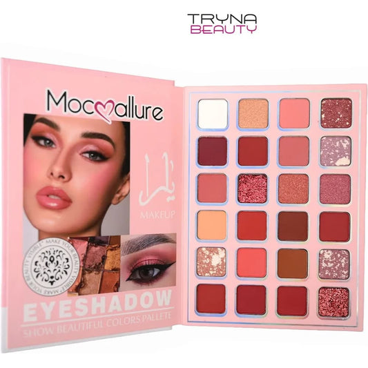 Mocallure Yarah All-in-One Makeup Palette with eyeshadow, blush, highlighter, lip gloss and contour available at Lotshop.pk