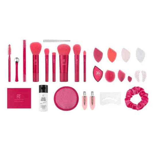 Real Techniques 25 Days of Beauty Advent Calendar 27-piece makeup and beauty gift set available at Lotshop.pk