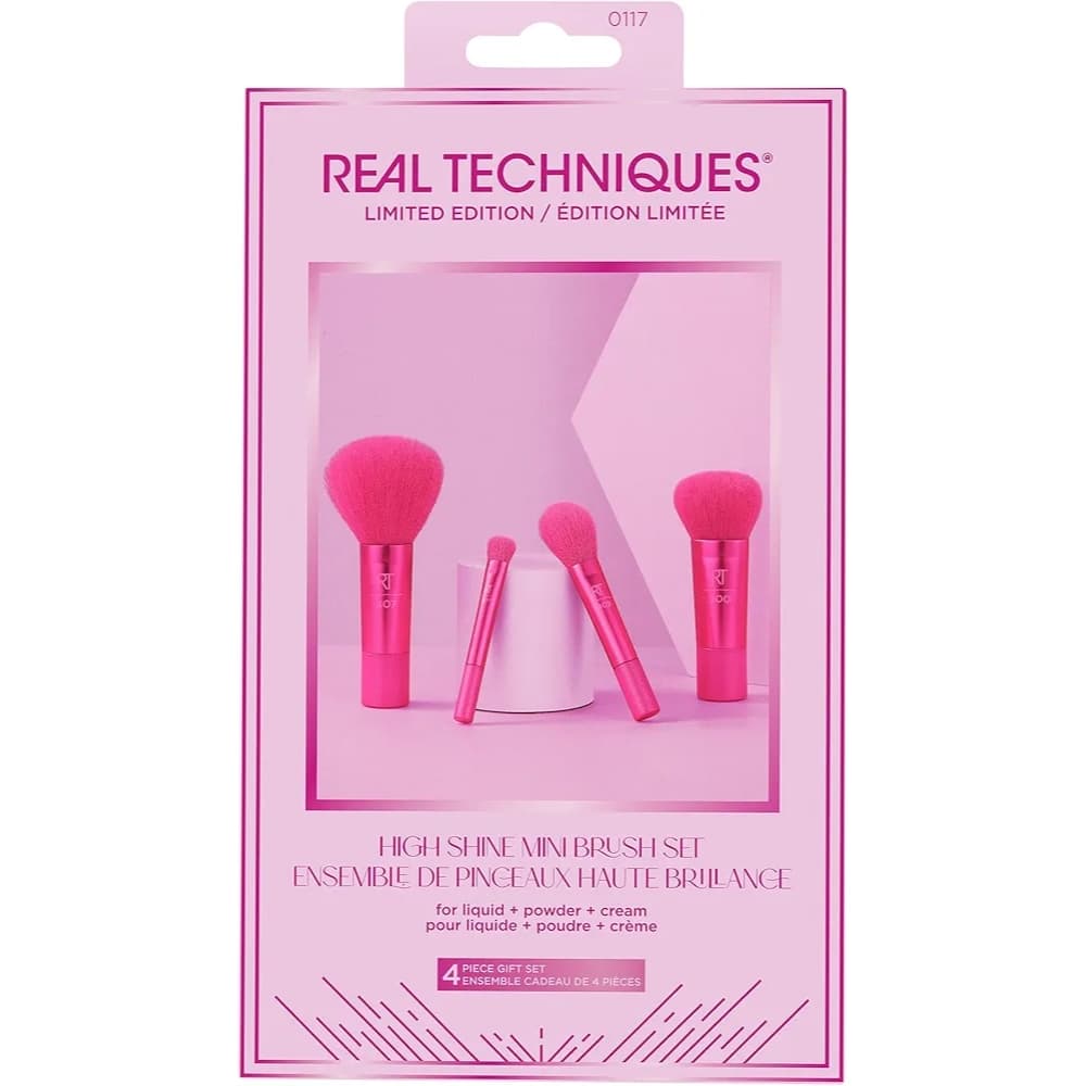 Buy Real Techniques High Shine Mini Makeup Brush Set at Lotshop.pk
