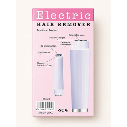 Lotshop Electric Hair Remover – Facial & Body Hair Trimmer for Women