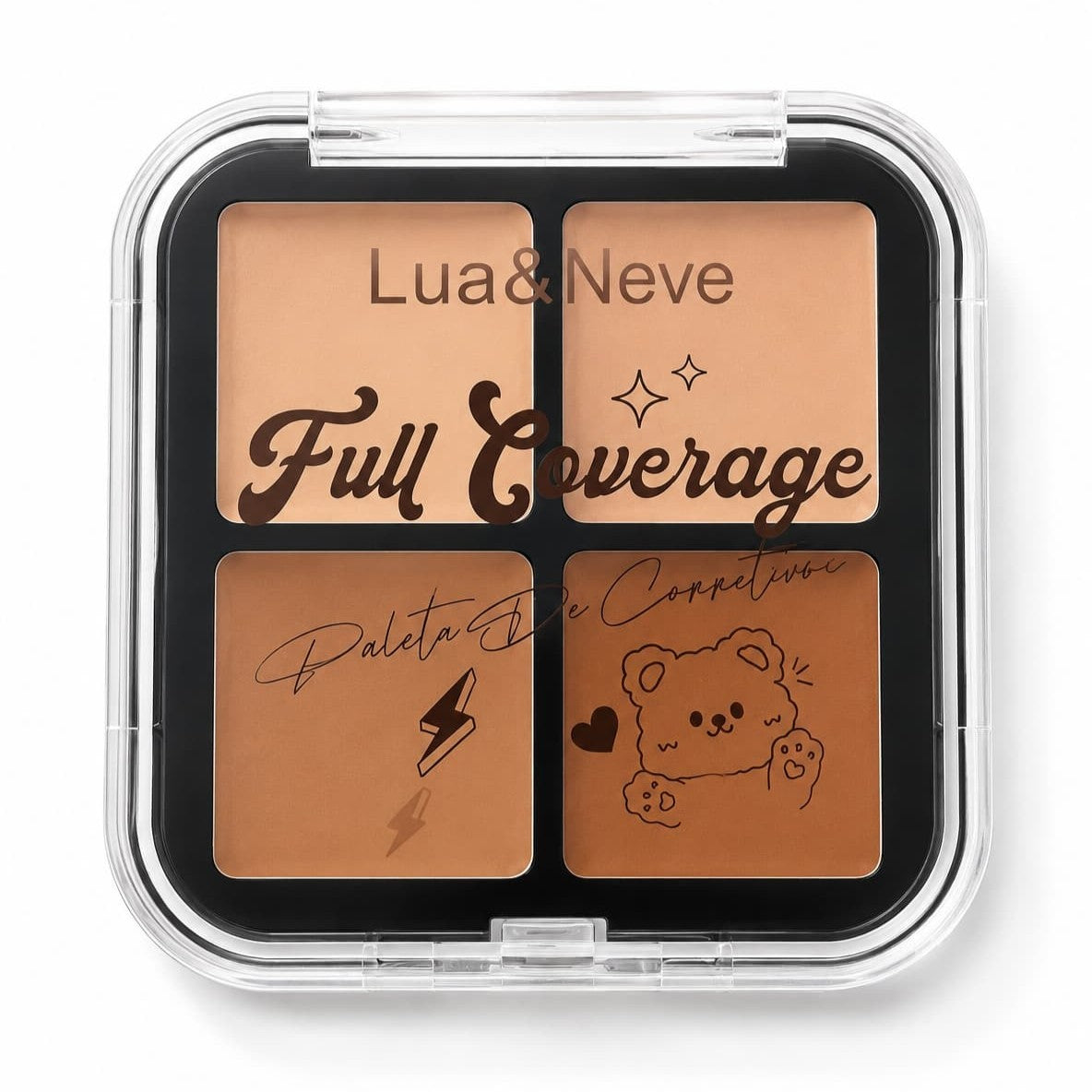 Lua & Neve Full Coverage Concealer & Contour Palette Buy Online Pakistan