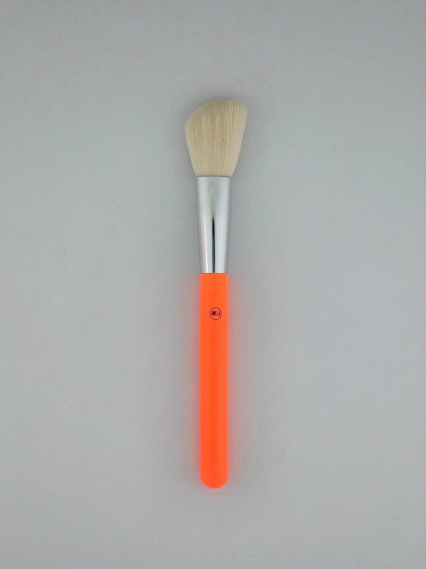 Lurella Angled Blush/Contour Brush - Orange – Precision Application for a Sculpted Look - Lotshop.pk