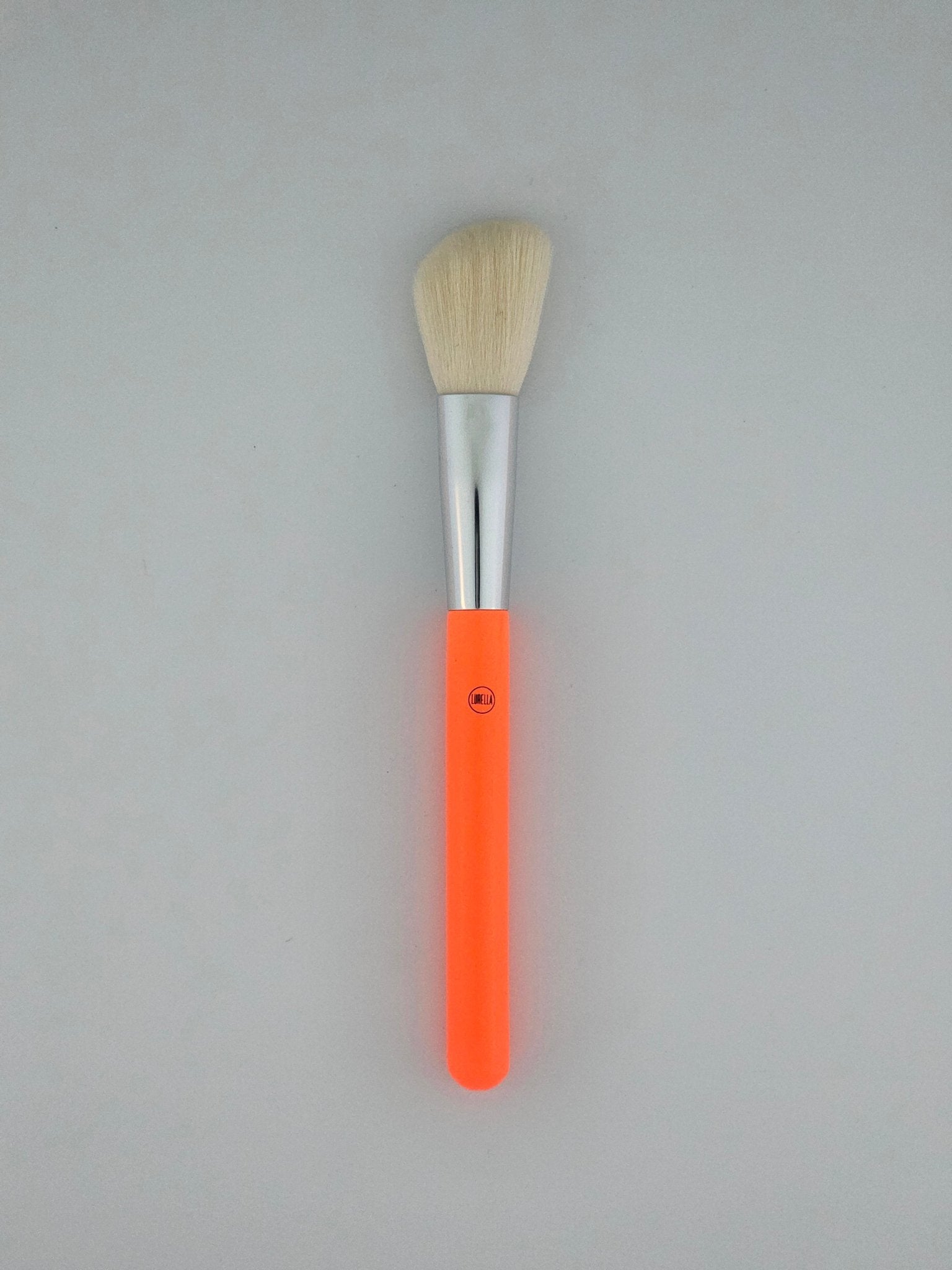 Lurella Angled Blush/Contour Brush - Orange – Precision Application for a Sculpted Look - Lotshop.pk