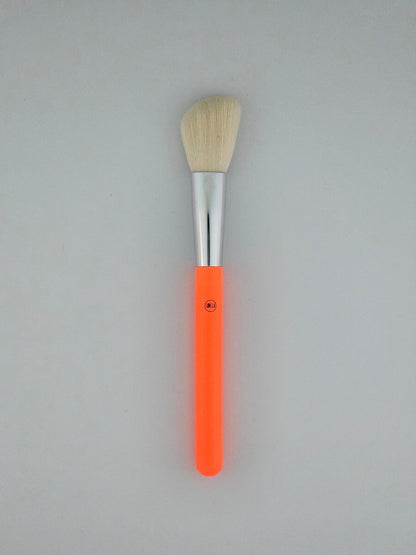 Lurella Angled Blush/Contour Brush - Orange – Precision Application for a Sculpted Look - Lotshop.pk