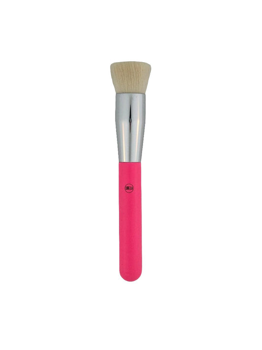 Lurella Flat Top Foundation/Contour Brush - Pink – Flawless Application - Lotshop.pk