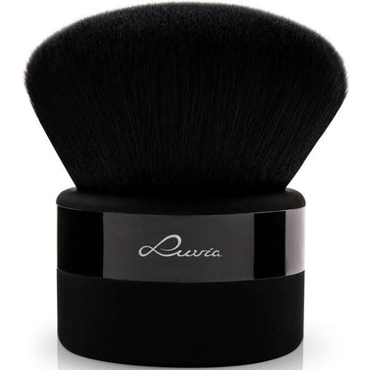 Luvia Powder Brush Kabuki - face brush for foundation, blush & body powder in black - gift idea for women (Germany) - Lotshop.pk