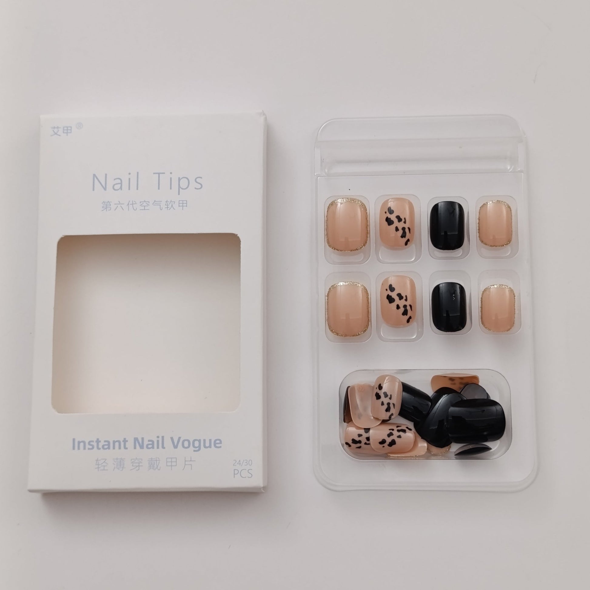 Luxury Decorative Nail Tips Nail Patches– Instant Salon - Perfect Nails 💅✨ - Lotshop.pk