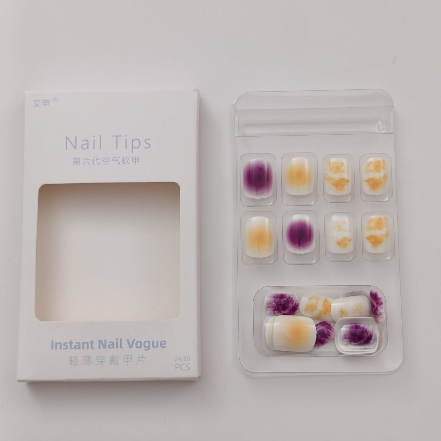 Luxury Decorative Nail Tips Nail Patches– Instant Salon - Perfect Nails 💅✨ - Lotshop.pk