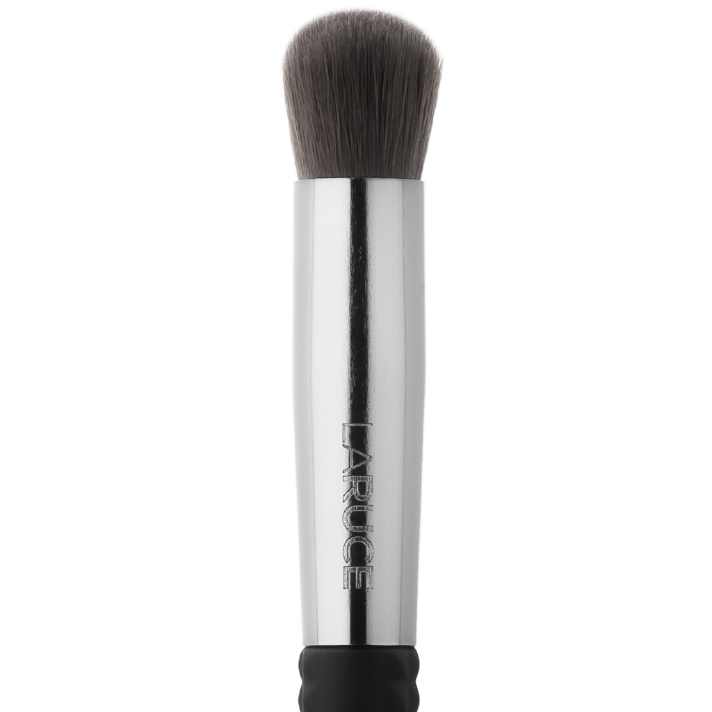 Laruce Soft Synthetic Face & Eye Makeup Brushes with Premium Storage Sleeve