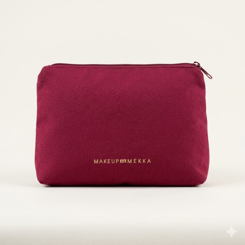 Makeup Mekka Pouch Bag – Premium Cosmetic Pouch (7x5x2 Inches) - Lotshop.pk