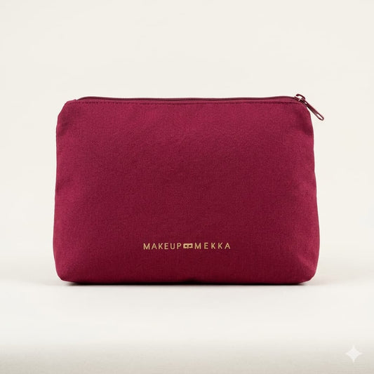 Makeup Mekka Pouch Bag – Premium Cosmetic Pouch (7x5x2 Inches) - Lotshop.pk