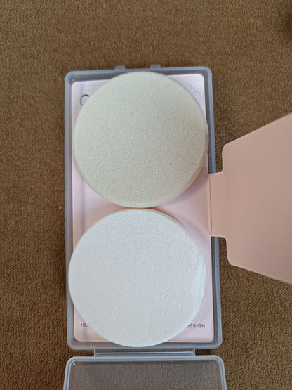 Makeup powder puff 2pcs at Lotshop.pk