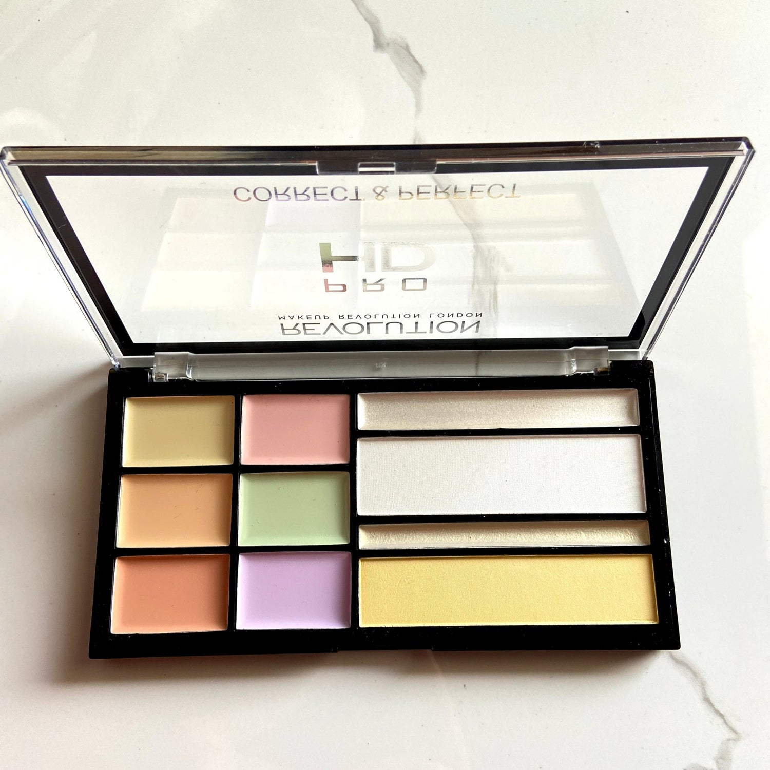 Makeup Revolution HD Correct and Perfect Palette - Lotshop.pk