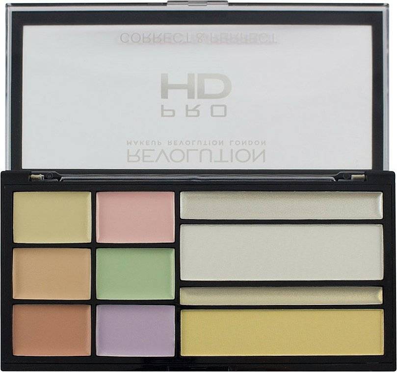 Makeup Revolution HD Correct and Perfect Palette - Lotshop.pk