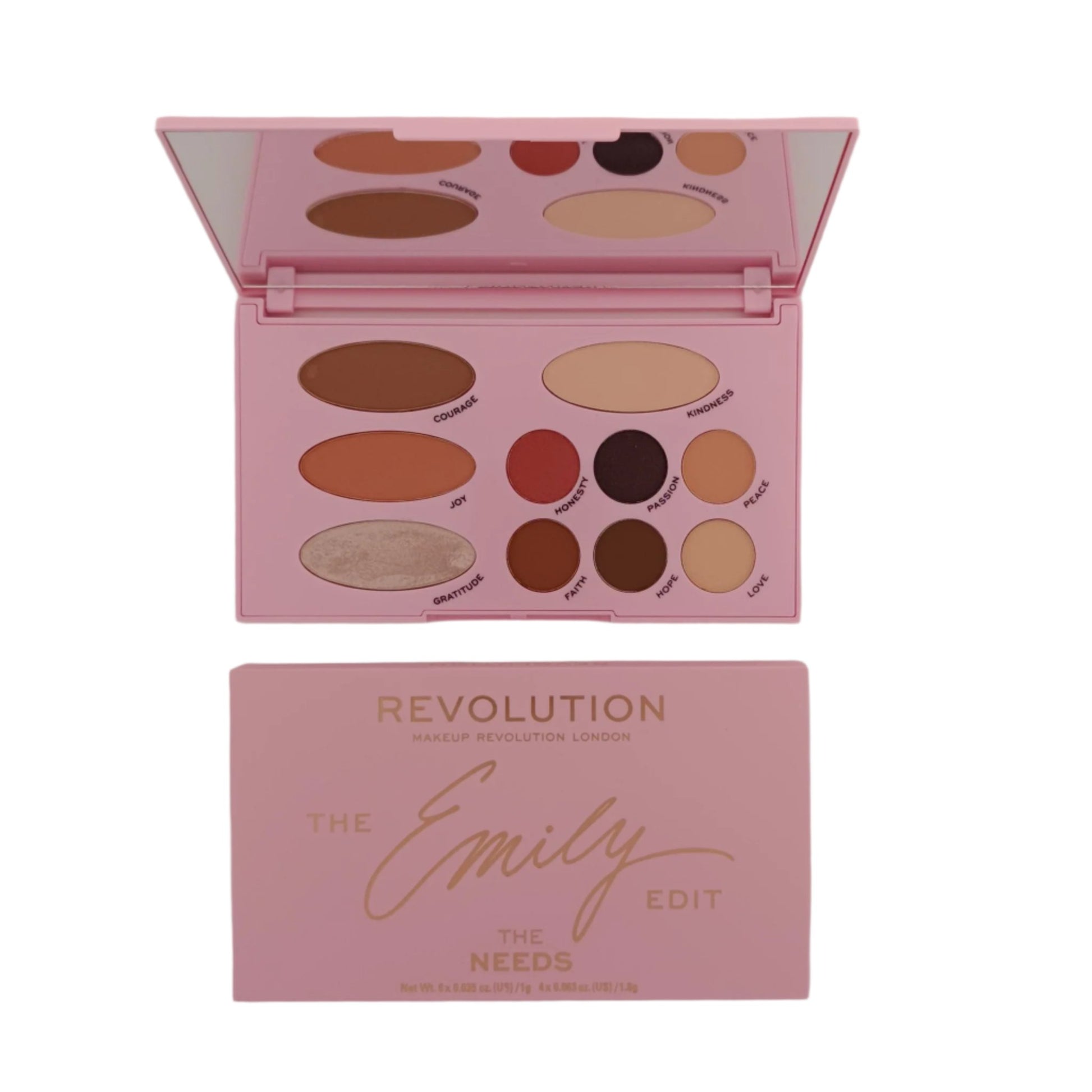 Makeup Revolution The Emily Edit – The Needs Palette | All - in - One Face & Eye Makeup - Lotshop.pk