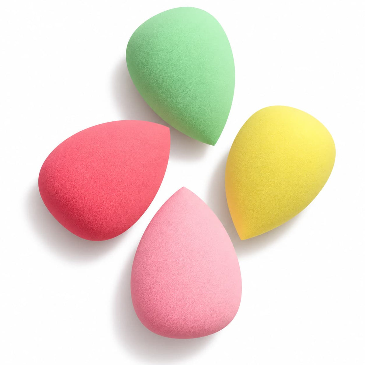 Makeup Sponge Set with Storage Jar 4-Piece price in Pakistan – soft teardrop beauty blenders for flawless foundation blending  