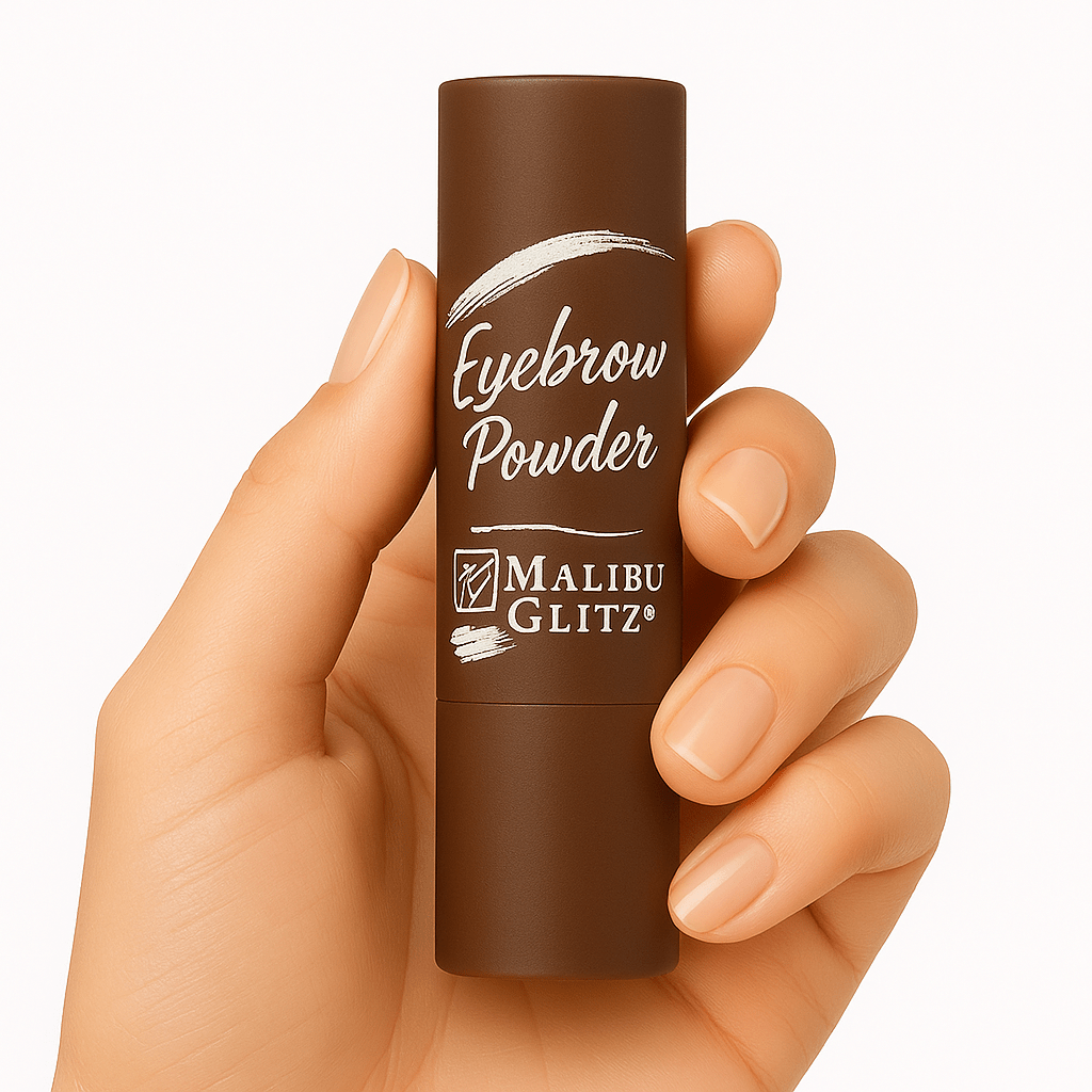 Malibu Glitz Eyebrow Powder – Soft Finish, Easy Application, Flawless Brows! - Lotshop.pk