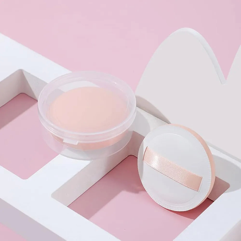 Marshmallow Makeup Powder Puff sponge with Storage Case – Soft Round Makeup Puff Pakistan