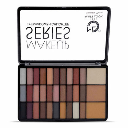 MATTLOOK Makeup Series Eyeshadow & Highlighter Palette - Lotshop.pk