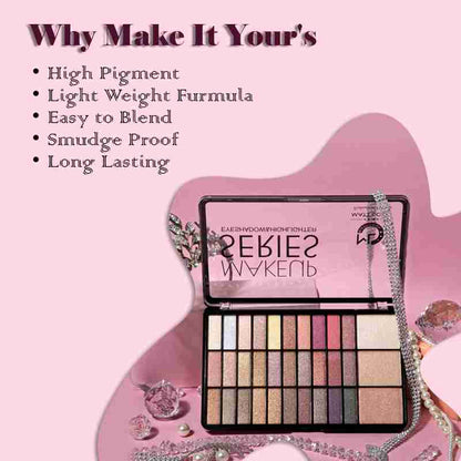 MATTLOOK Makeup Series Eyeshadow & Highlighter Palette - Lotshop.pk