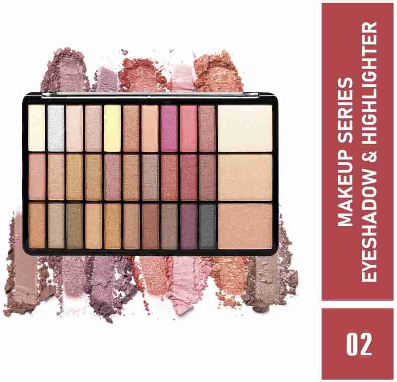 MATTLOOK Makeup Series Eyeshadow & Highlighter Palette - Lotshop.pk