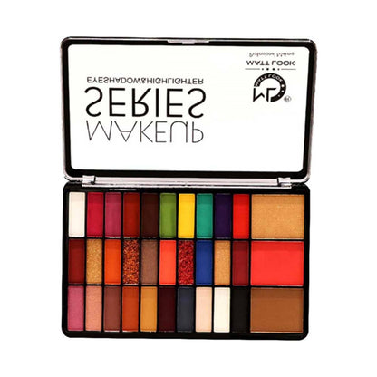 MATTLOOK Makeup Series Eyeshadow &amp; Highlighter Palette - Lotshop.pk