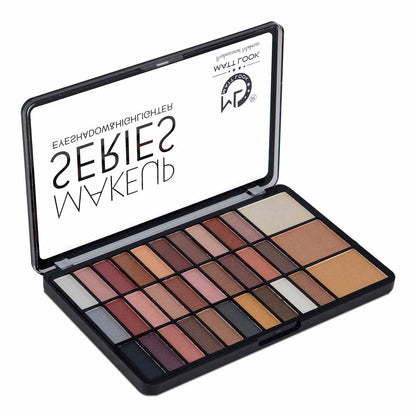 MATTLOOK Makeup Series Eyeshadow & Highlighter Palette - Lotshop.pk